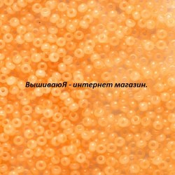 Бисер 02182 Preciosa оранжевый - бледный.
