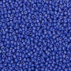 Бисер 10-34040 синий перламутровый