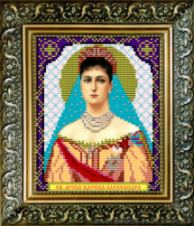 Икона Святая Александра вышивка.