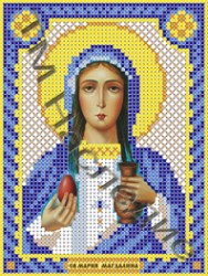 Вышивка  икона Мария Магдалина.