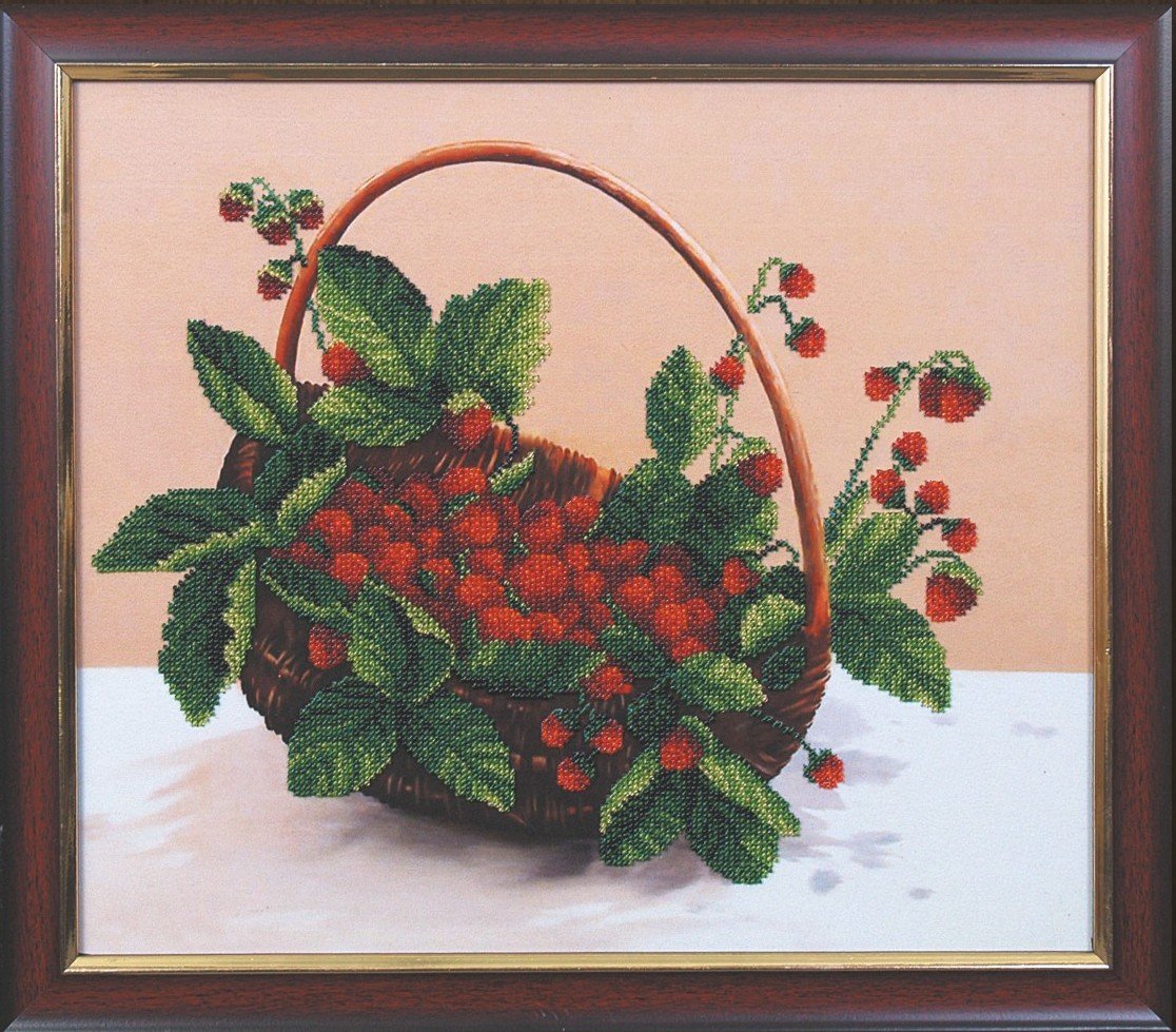 Лесная ягода набор для вышивания бисером