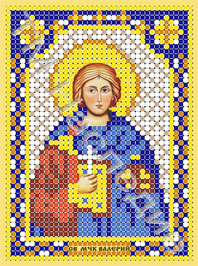 Вышивка Икона Святой Валерий