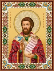 Икона Святой Стахий - Станислав вышивка