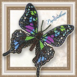 Вышивка бабочка Графия Веска