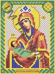 Вышивка Икона Пресвятой Богородицы Млекопитательницы. 