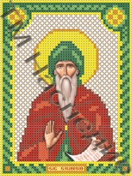 Схема для вышивания Икон бисером Святой Семен.