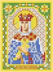 Вышивка Икона Святая Александра 