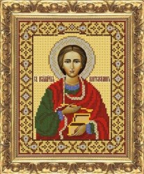 Икона Святой Пантелеймон Целитель. IP-119.