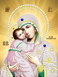 Вышивка Икона Богородица Владимирская