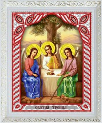 Икона бисером Святая Троица