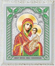 Икона бисером Богородица Смоленская
