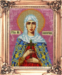 Вышивка Икона Валентина Святая мученица 