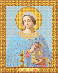 Икона Святая Анастасия вышивка