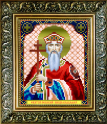 Икона Владимир Великий вышивка