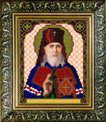 Икона Архиепископ Николай вышивка.
