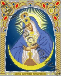  Икона Богородица Остробрамская схема.
